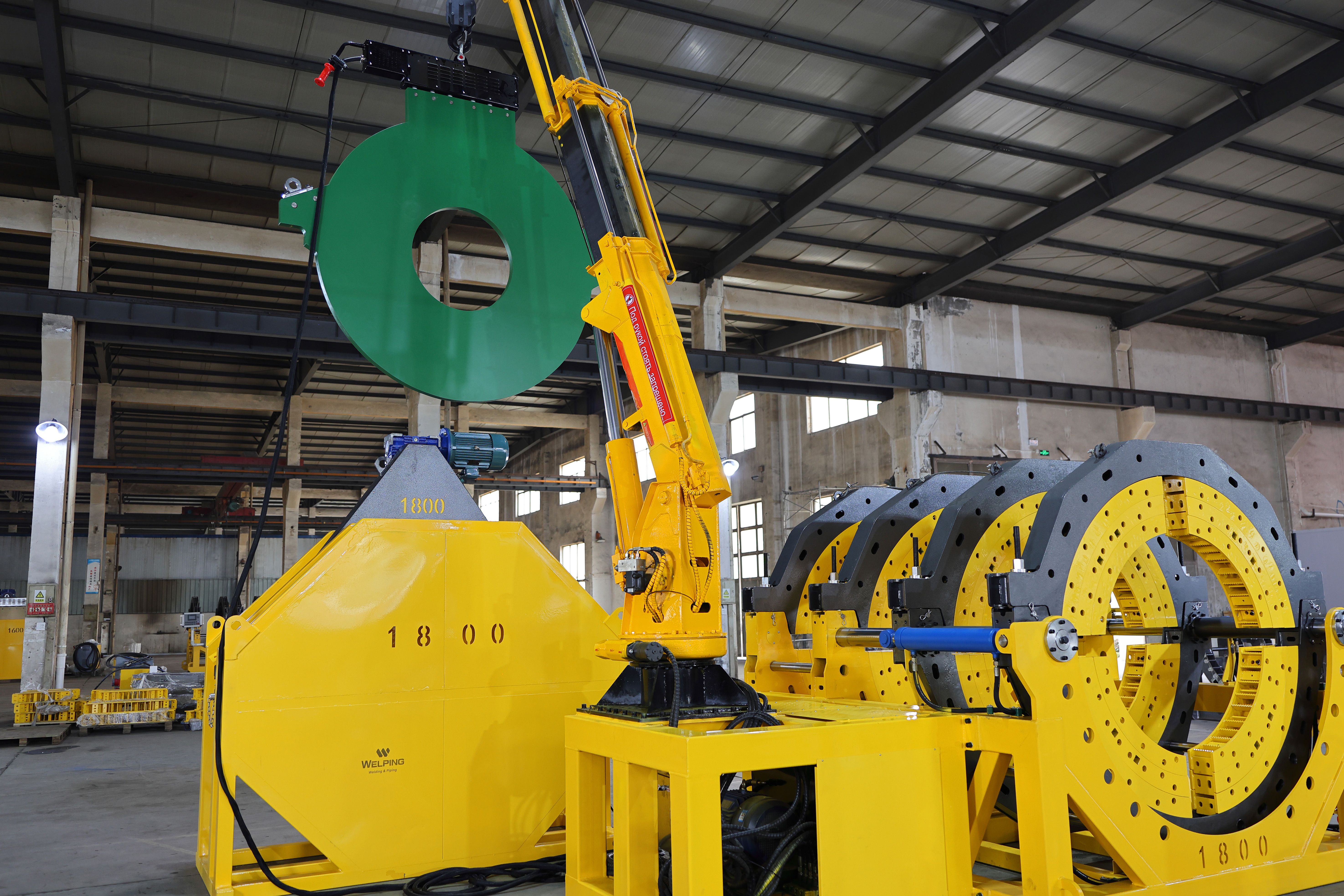 Factory de machine de soudage de fusion de cruches HDPE de 1800 mm HDPE