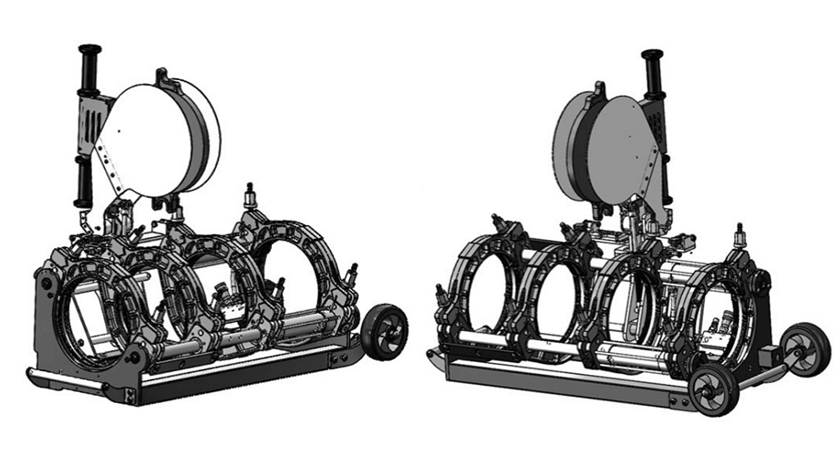 Nouvelle machine de soudage automatique à bout de fusion sous le développement