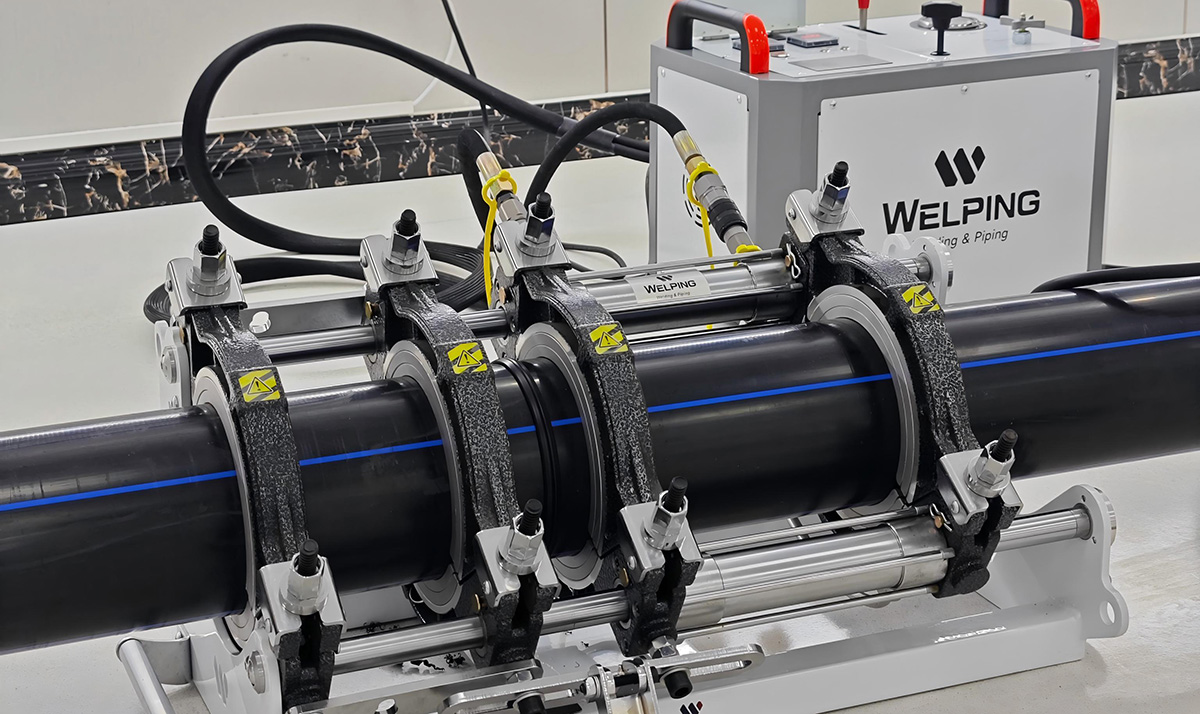Révolutionner le soudage de fusion HDPE Butter par l'automatisation complète
